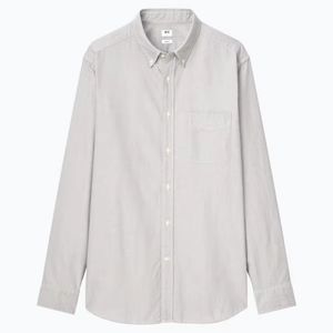 Uniqlo Grey Oxford Shirt
